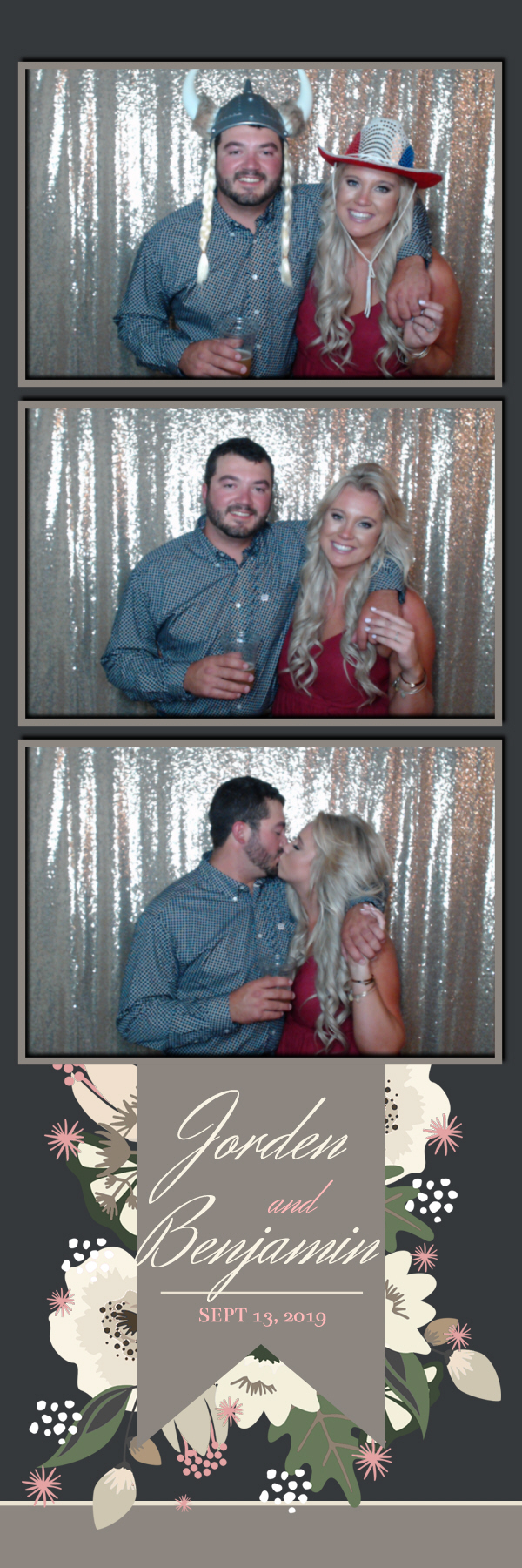 Jorden and Benjamin are getting hitched | View more photos from the event at gallery.photoboothbillings.com/u/PhotoBoothBillings/Jorden-and-Benjamin-are-getting-hitched